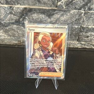 Pokémon Tyme 143/131 Full Art Trainer from Prismatic Evolutions M/NM